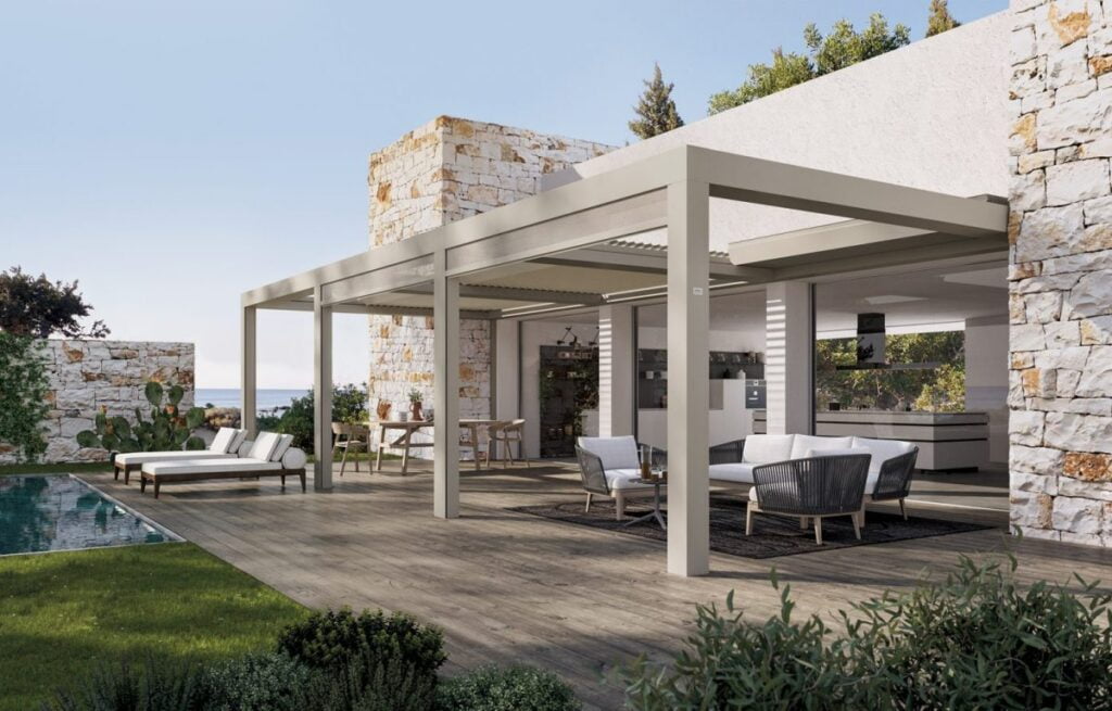 Brera Louvred Pergola