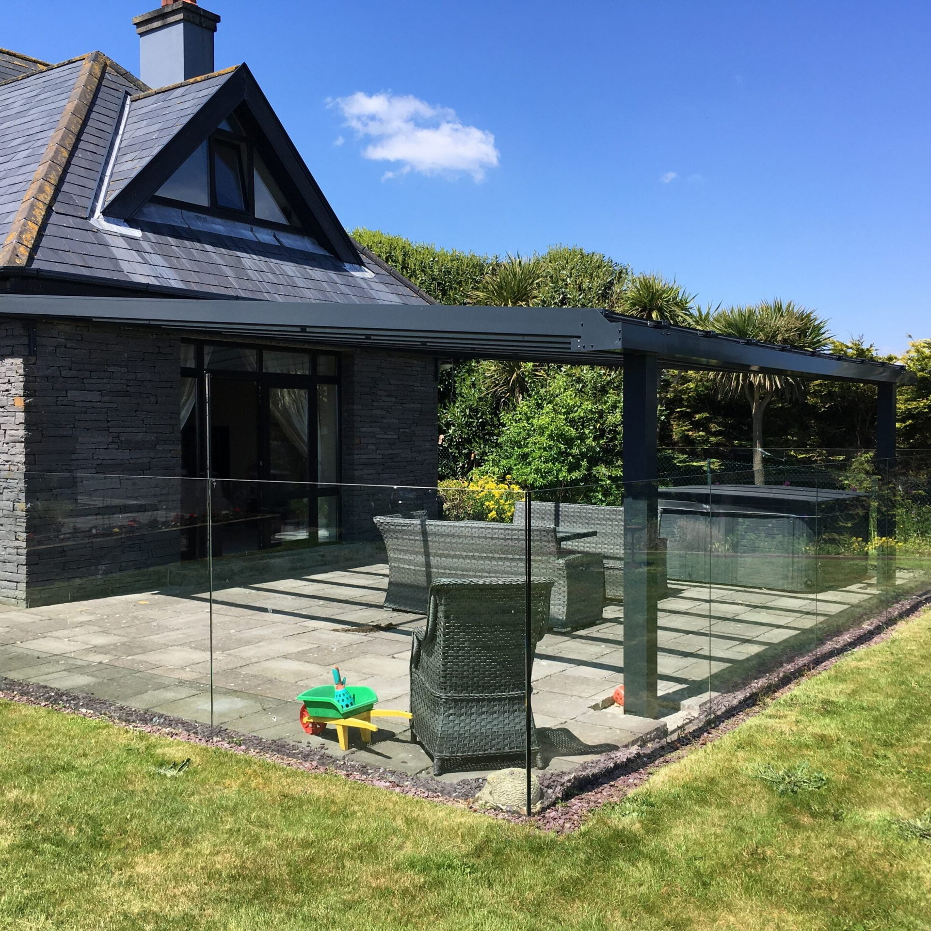 Canterbury Contemporary Aluminium Veranda