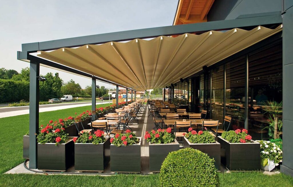 Mito Retractable Roof Pergola