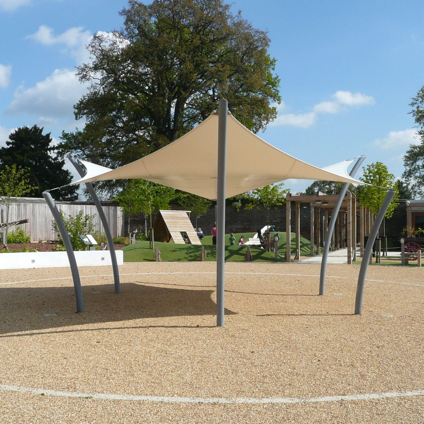 Chelsea Tensile Fabric Hypar Canopy