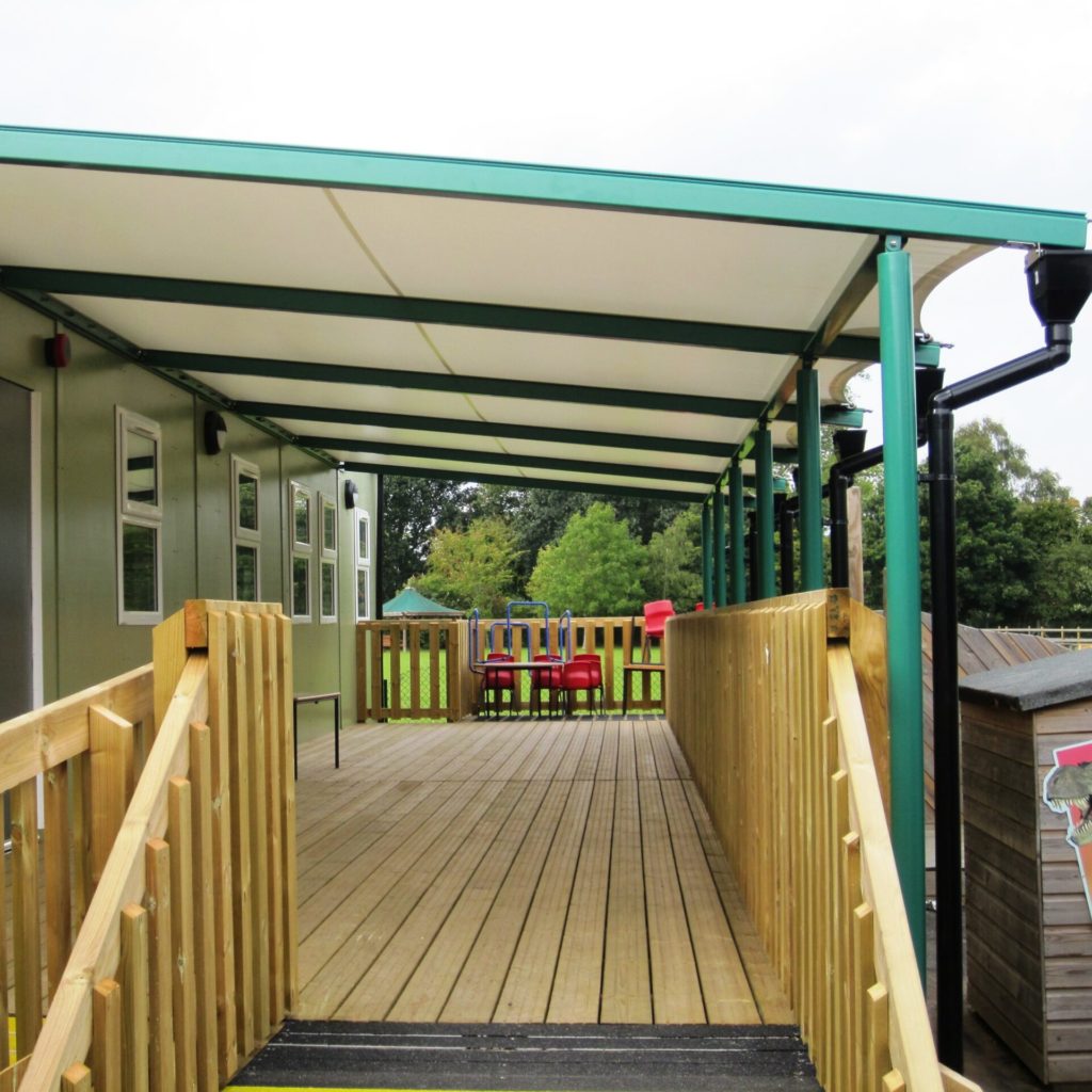 Sandhurst Tensile Fabric Lean-To Canopy