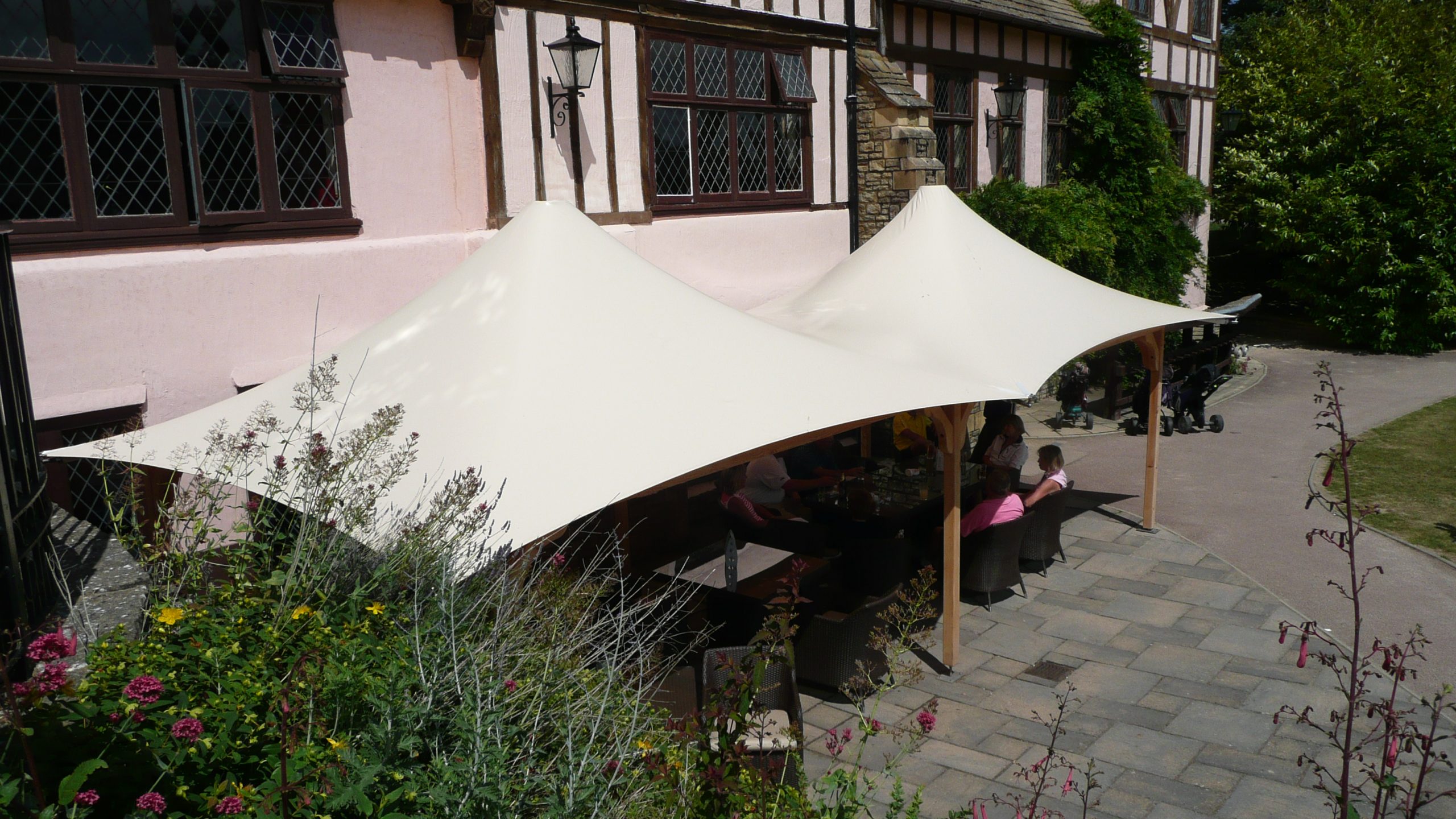 Amberley Tensile Fabric Conic Canopy