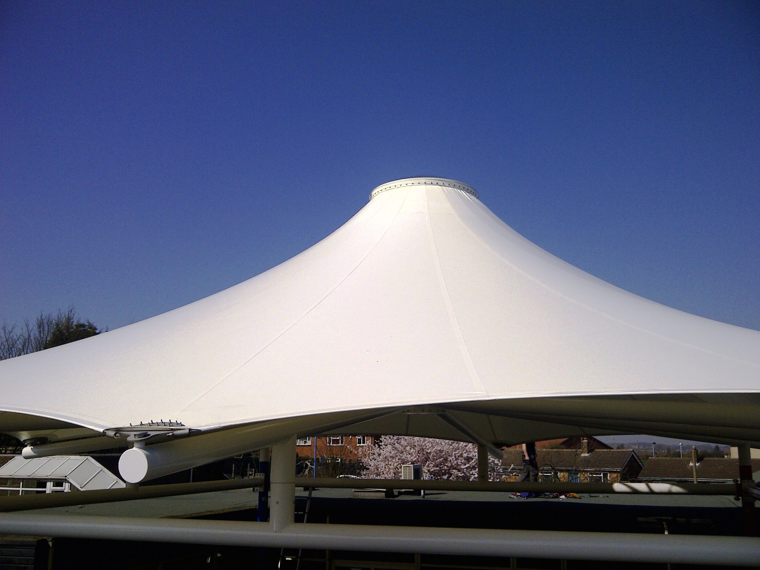 Fontwell Tensile Fabric Conic Playground Canopy
