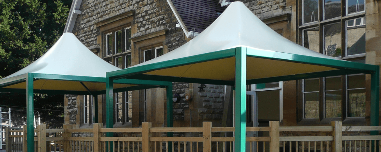Outdoor Classroom Canopy - Alton Tensile Fabric Canopy