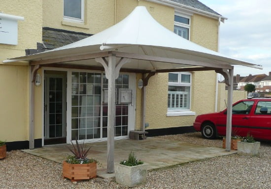 Canopies by Use - Amberley Entrance Canopy