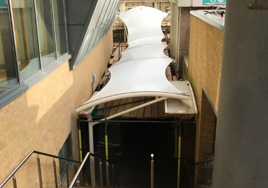 Covered Walkway - Brighton Hospital Covered Walkway - Brighton Hospital