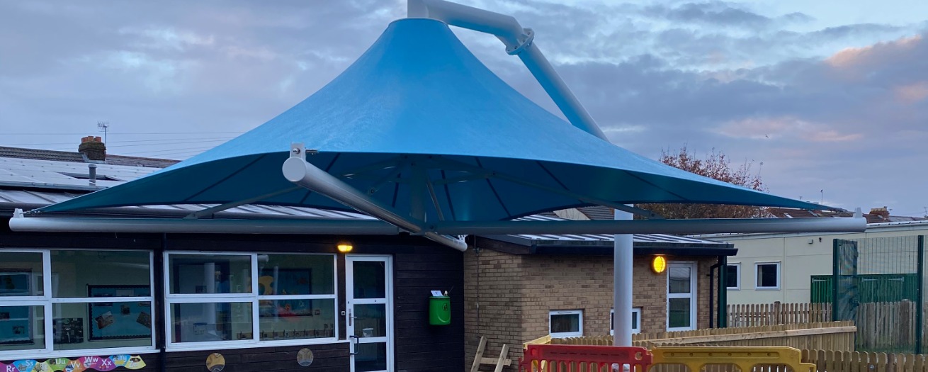 Playground Canopies - Aintree Tensile Fabric Umbrella
