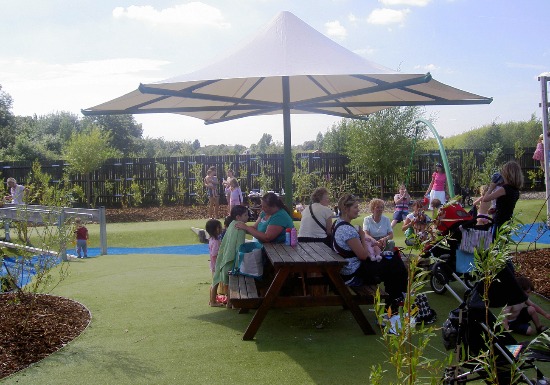 Playground Canopies - WWT London Wetland Centre Playground Canopies - WWT London Wetland Centre