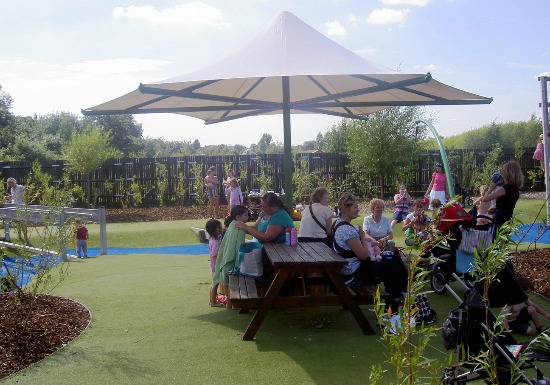 Playground Canopies - WWT London Wetland Centre