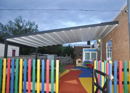 Playground Canopies - Mito Retractable Roof