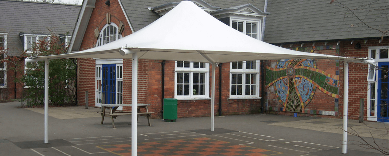Playground Canopies - Fontwell Tensile Fabric Conic Canopy