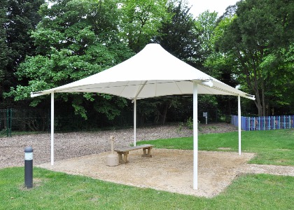 Fontwell Tensile Fabric Conic Canopy