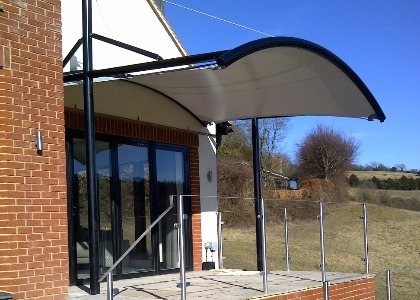 Landsdowne Tensile Fabric Entrance Canopy