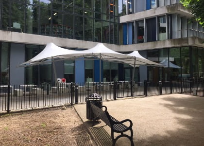 Swift Tensile Fabric Walkway Canopy